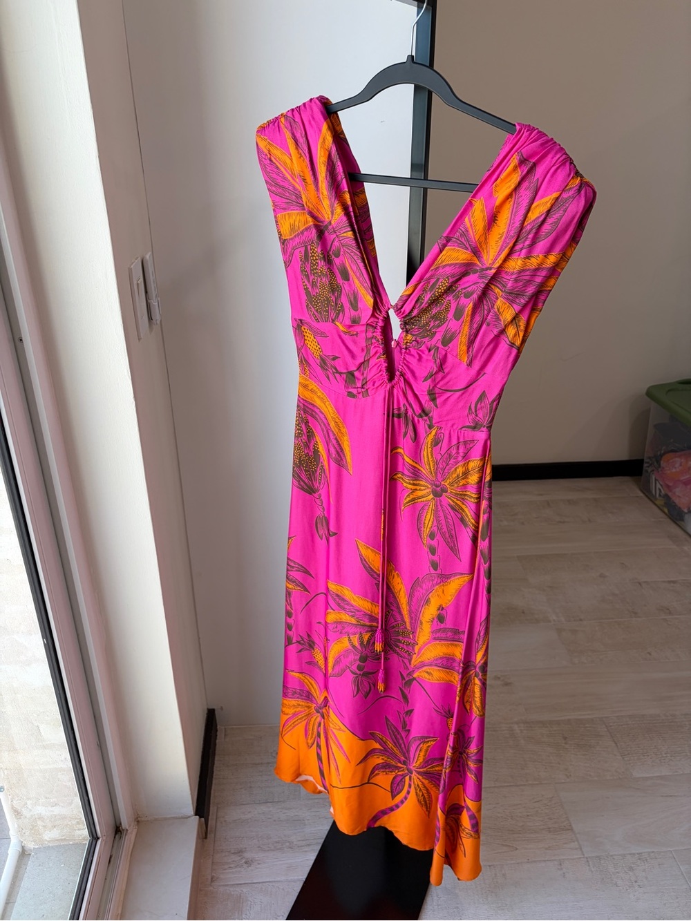 Farm Rio: Pink Beach Forest Maxi Dress - Picture 8 of 12
